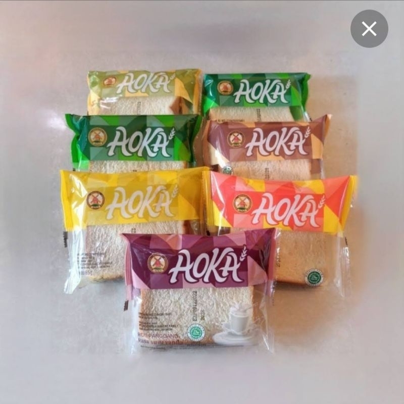 Jual Roti Aoka 60 gr (1set isi 5pcs) | Shopee Indonesia