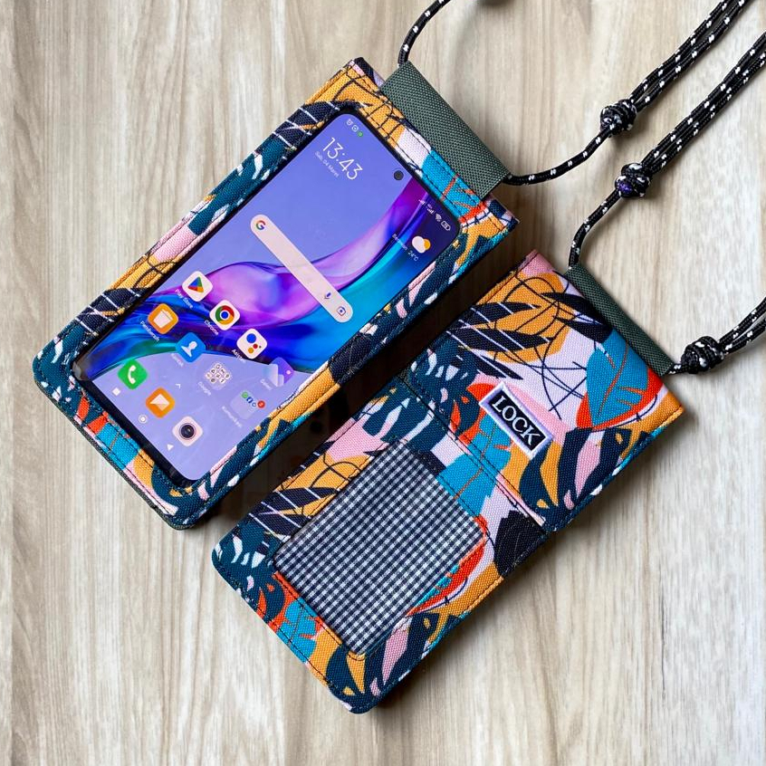 Jual Dompet HP Wanita ID Card Holder dan Uang Selempang Tas HP Wanita
