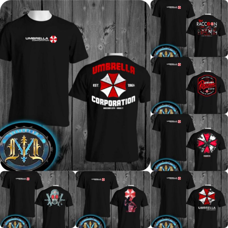 Maglietta Donna Manica Corta Resident Evil - T-Shirt Ufficiosa Umbrella Corporation