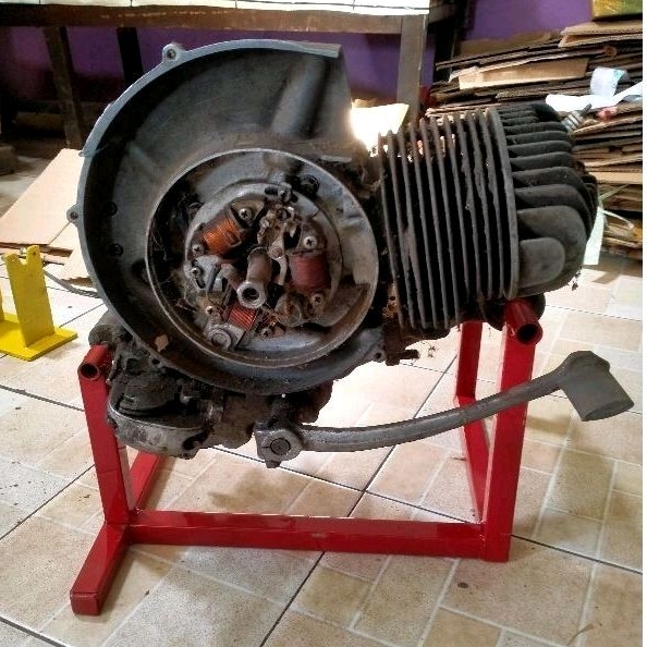 Jual Engine stand Vespa Jig Stand Vespa 2t Universal Shopee Indonesia