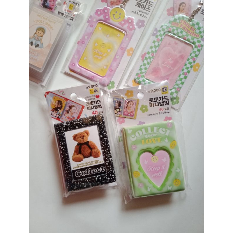 Jual wts kolbuk collect book photocard holder toploader daiso new sealed Shopee Indonesia