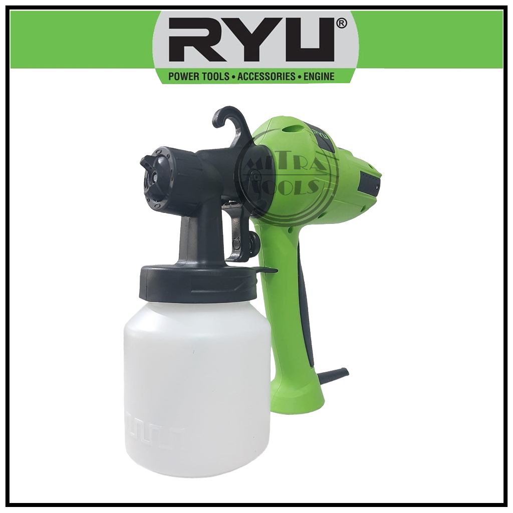 Jual RYU RSE 800 Spray Gun Electric / Semprotan Cat Listrik 800ml Power ...