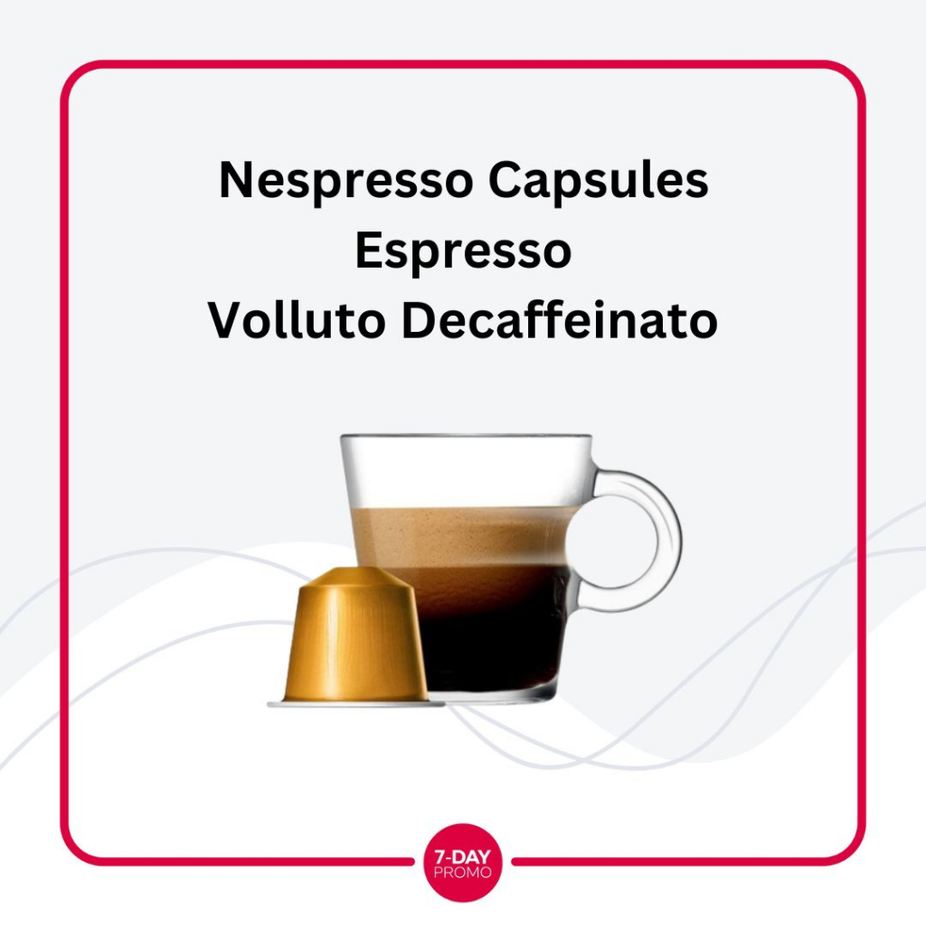 Jual Nespresso Capsules Espresso Volluto Decaffeinato Eceran Kapsul