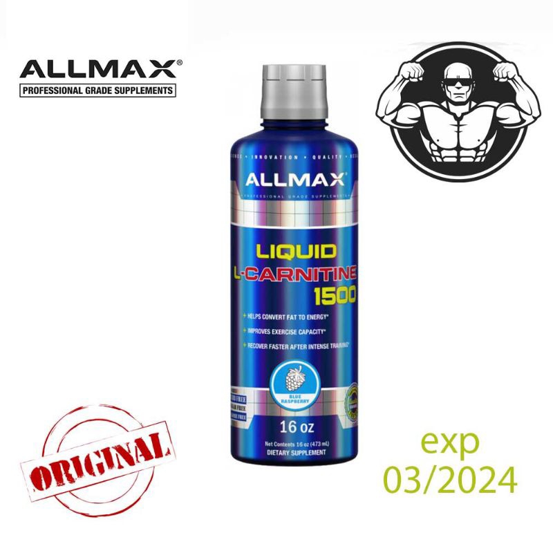 Jual AllMax Nutrition Liquid L-Carnitine 16 Fl. Oz pembakar lemak carnitine  | Shopee Indonesia