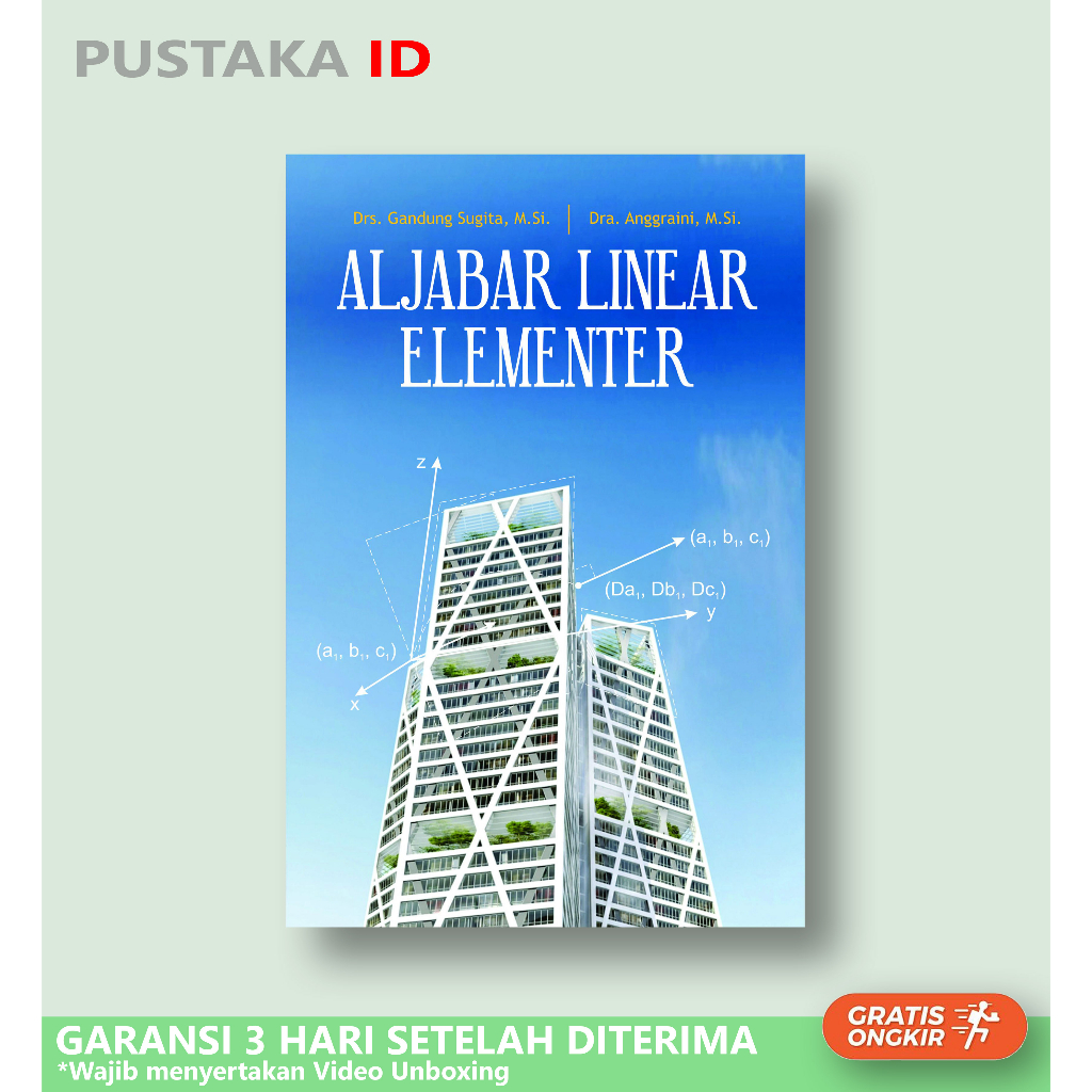 Jual Buku Ajar Aljabar Linear Elementer - Original | Shopee Indonesia