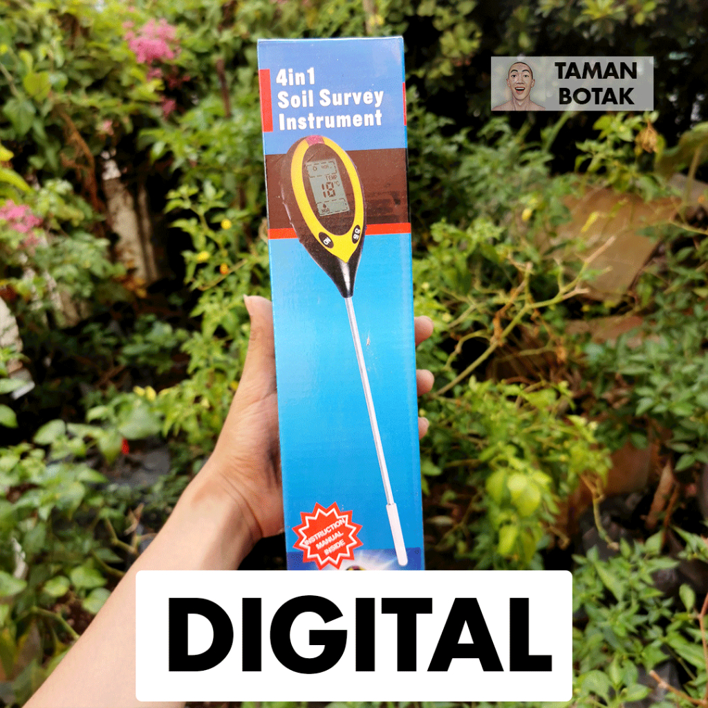 Jual PH Meter Tanah Digital Sensor Ukur Kelembapan Shopee Indonesia