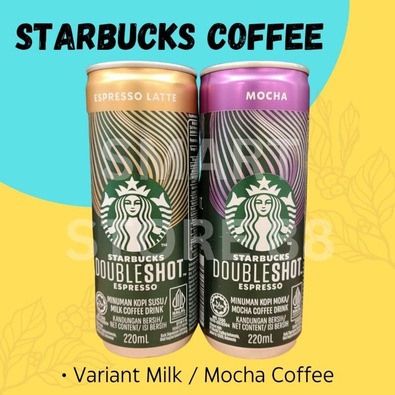 Jual STARBUCKS COFFEE DOUBLESHOT ESPRESSO 220ML STARBUCK KOPI KALENG