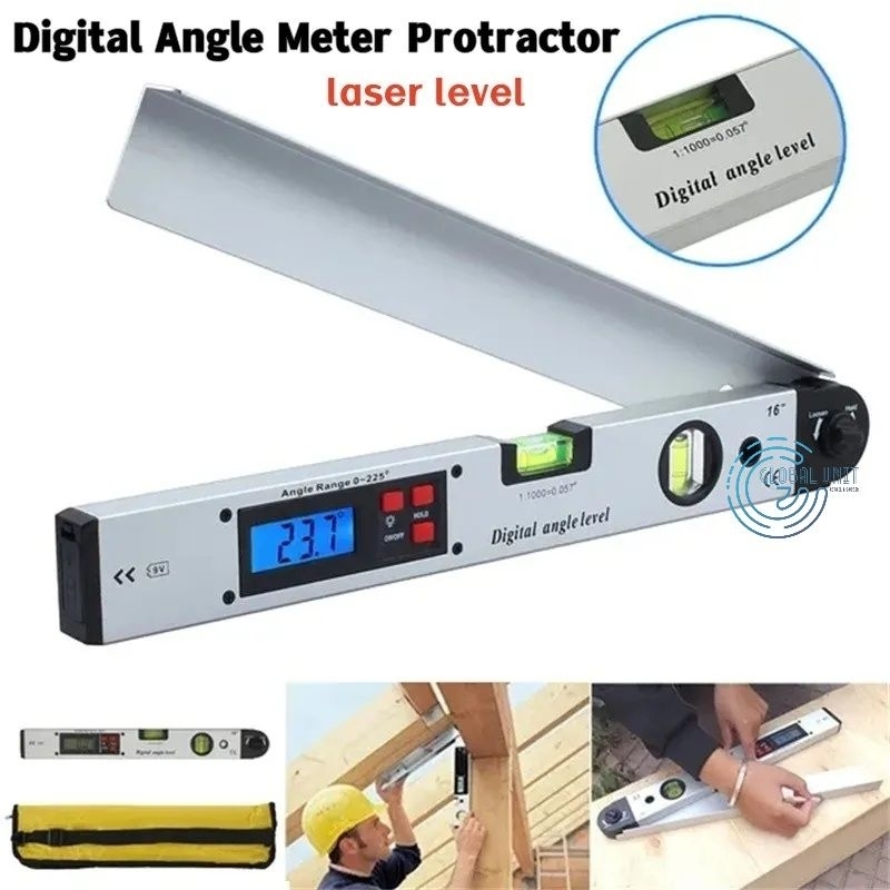 Jual Digital Angle Level Waterpass Protractor Inclinometer 225° - Alat ...