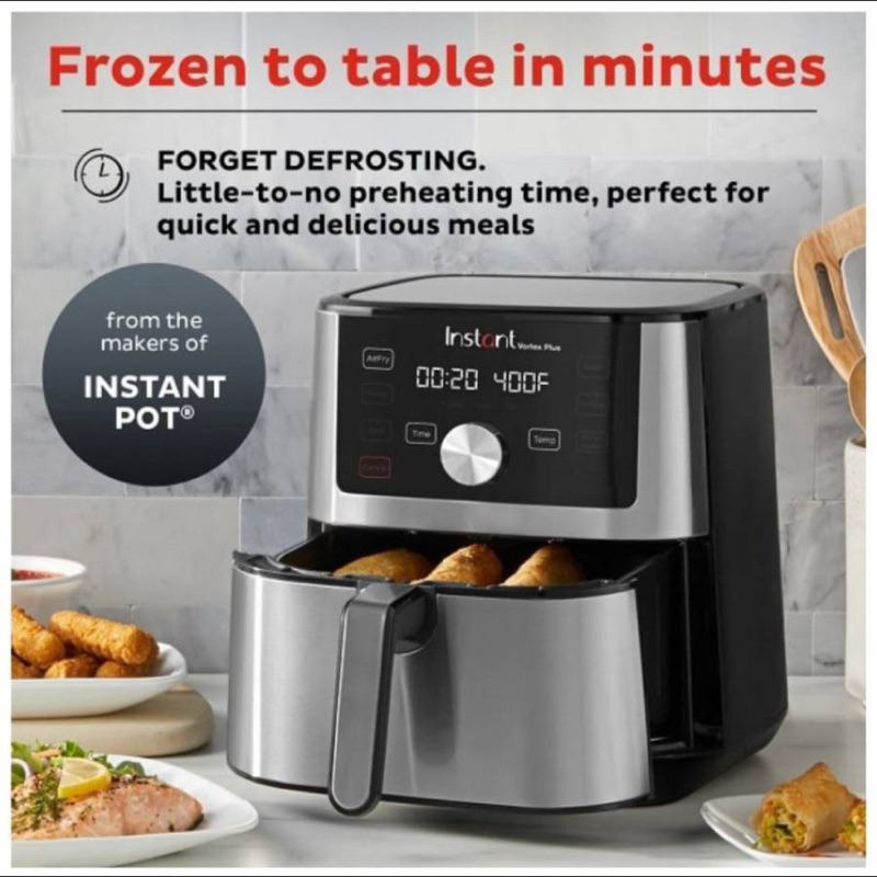 Jual Instant Pot Air Fryer Vortex Plus 6 Quari Airfryer Shopee Indonesia