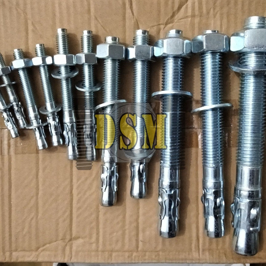 Jual M8x100 Angkur Trubolt / Wedge Anchor M8x100 (10CM) | Shopee Indonesia