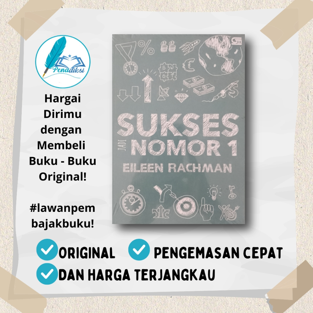 Jual Buku Sukses Nomor 1 Eileen Rachman Shopee Indonesia