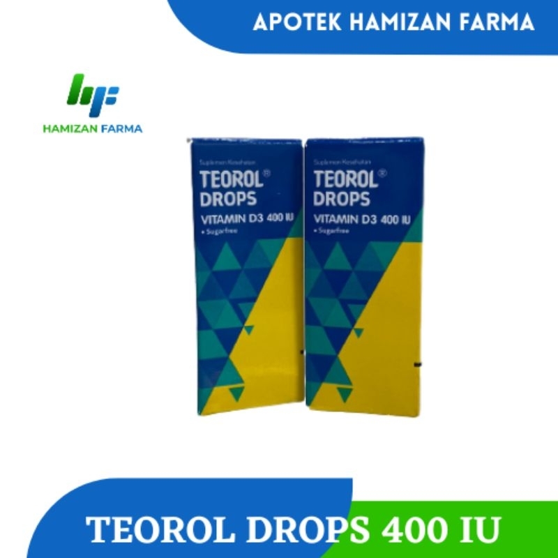 Jual TEOROL DROPS 400 IU (VITAMIN D3 400 IU) | Shopee Indonesia