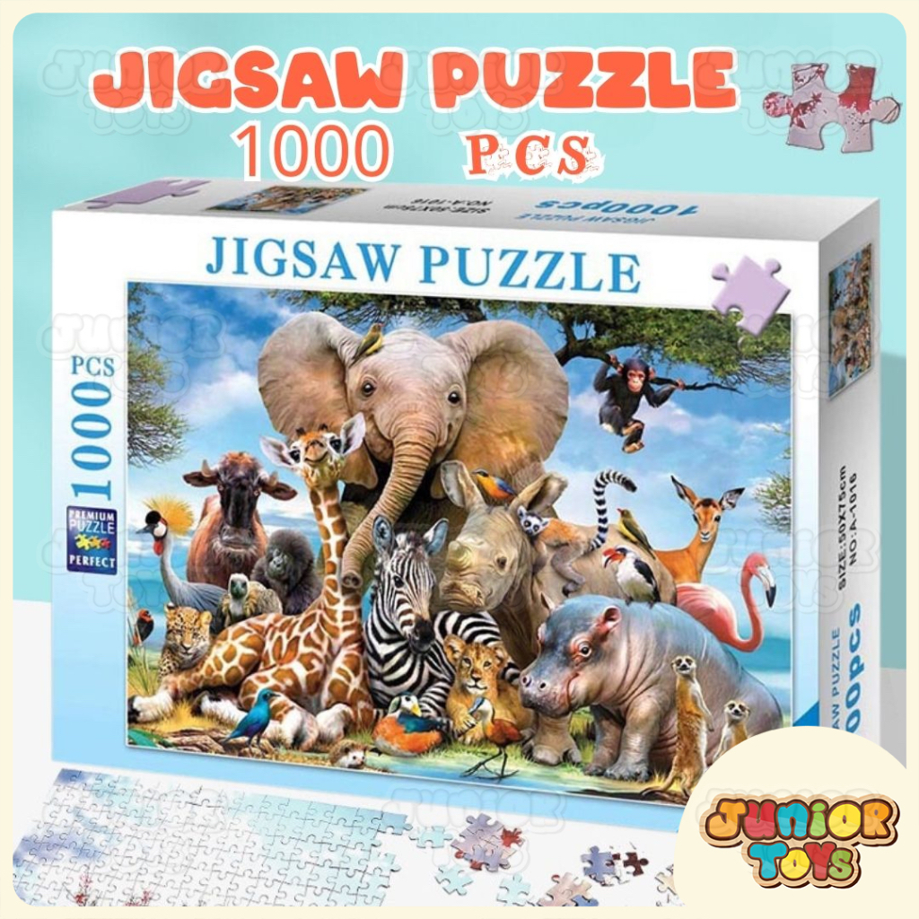 Jual Puzzle 1000 Pcs Dewasa Jigsaw Besar | Shopee Indonesia