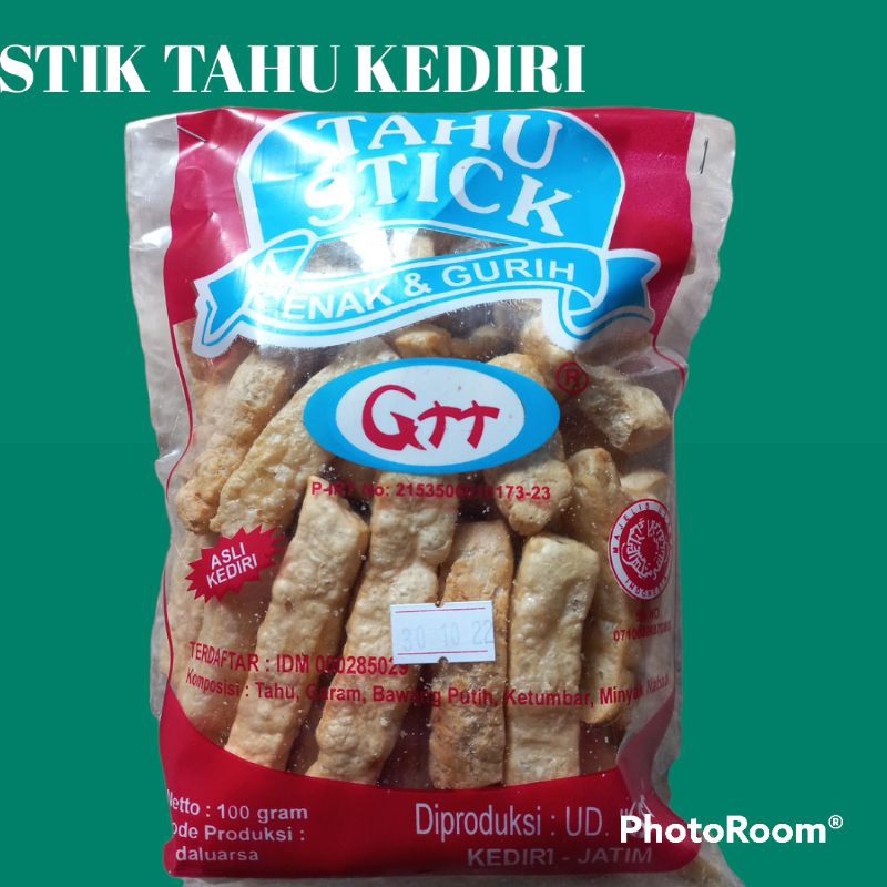 Jual Stik Tahu Khas Kediri Stik Tahu Gtt 100gram Shopee Indonesia