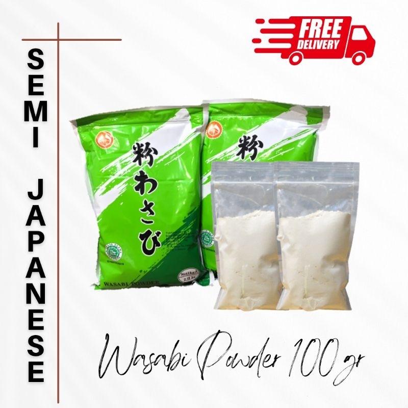 Jual Wasabi Powder 100 gr Halal Wasabi Halal Extra Hot 100 gr
