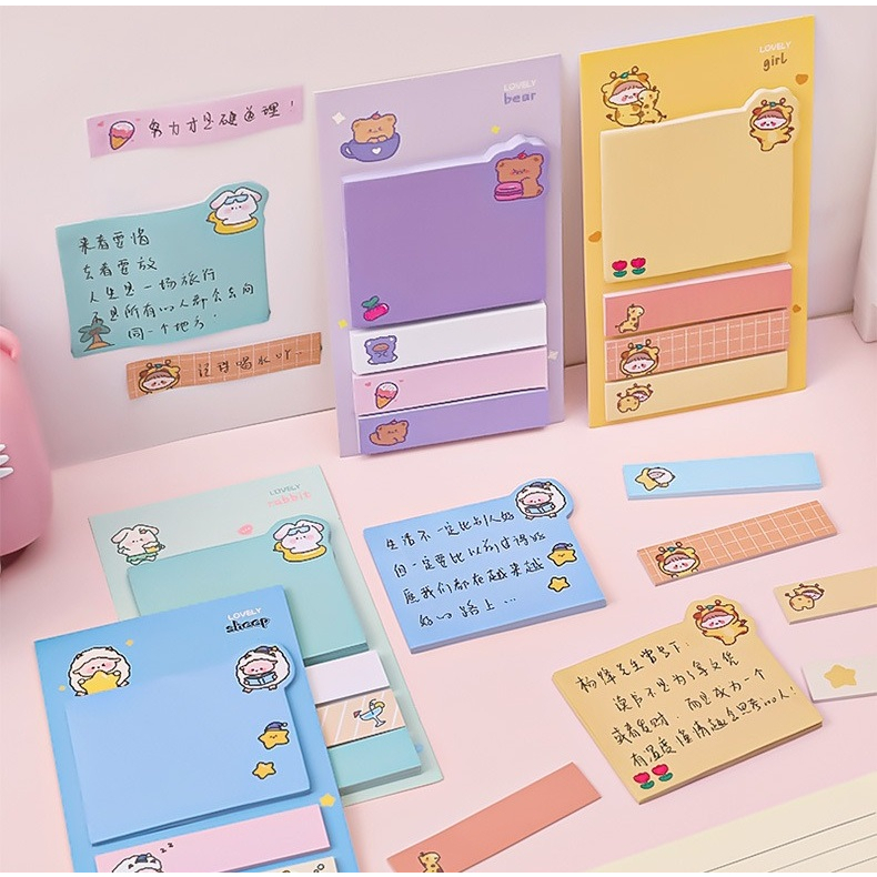 Jual 400 Lembar ST 50210 Memo Tempel Sticky Notes - Stiker Indeks ...