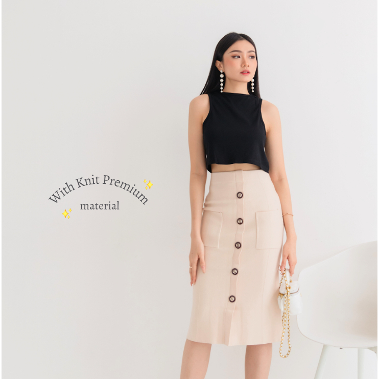 Jual CINDY SKIRT - SKIRT PREMIUM WANITA | Shopee Indonesia