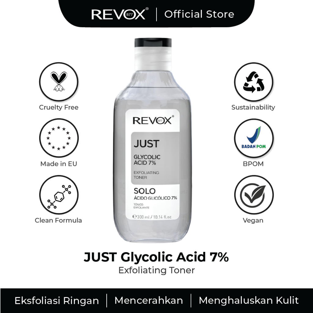 JUST Acide Glycolique 7% – Revox B77