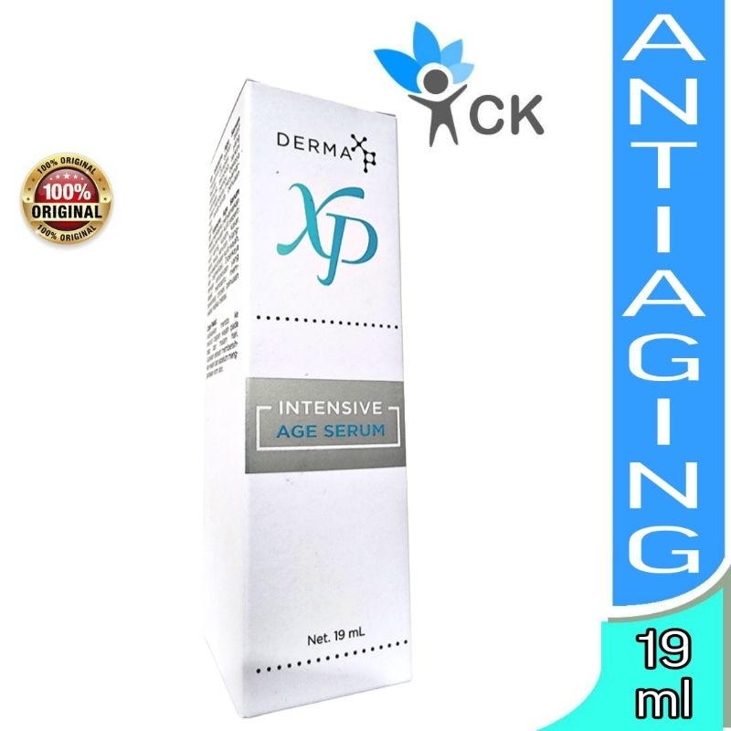 Jual DERMA XP INTENSIVE AGE SERUM 19 ML mencegah penuaan dan mengurangi ...