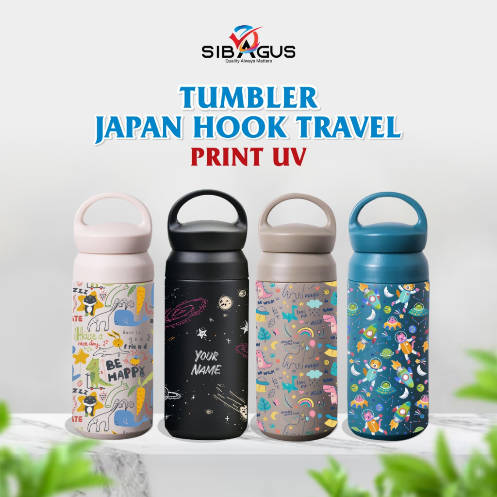 Jual Tumbler Japan Hook 500 ml Full Print Metode Cetak UV Shopee