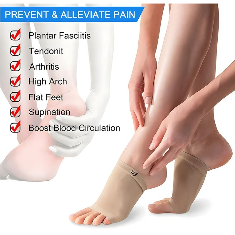 Jual Pasang Kaos Kaki Terapi Sakit Telapak Kaki Datar/Kaki Bebek