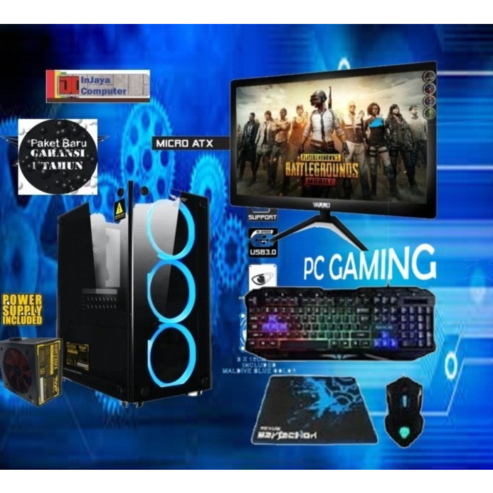 Jual PC GAMING LIVE STREAMING EDITING CORE I7 RAM 16GB SSD 120GB ...
