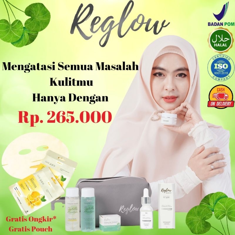 Jual Reglow Paket Skincare Reglow Original Reglow Skincare Reglow ...
