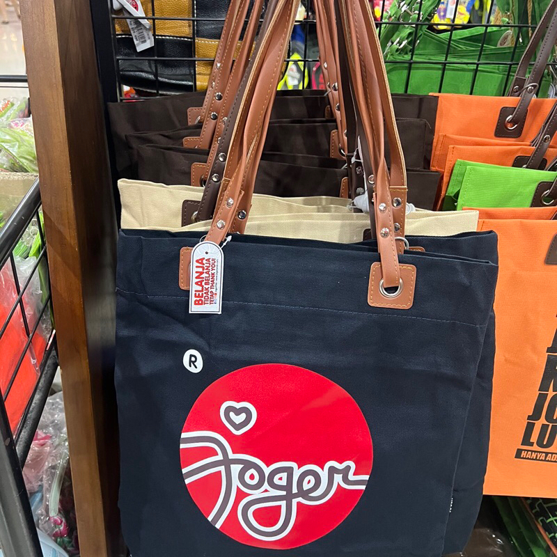 Jual Tas Tote Bag Merk Joger Jelek Shopee Indonesia