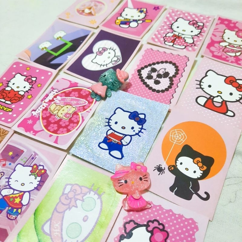 Jual STICKER HELLO KITTY LABEL 1 SET ISI 12 SAN RIO | Shopee Indonesia