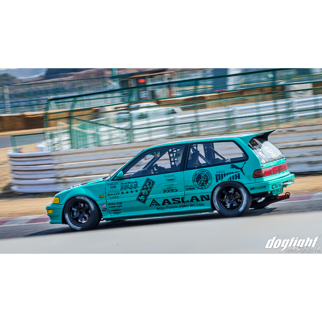Jual INNO64 - Honda Civic EF9 Kanjozoku Aslan Attack Tsukuba