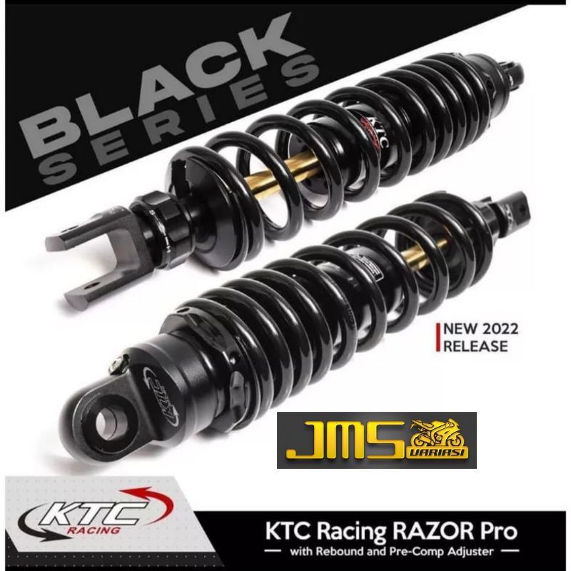 Jual shock ktc racing razor pro klik rebound original ukuran 280/305 ...