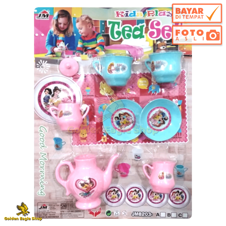 Jual Mainan Anak - Tea Set Kids Play Teh Set Piring Teko Gelas Lengkap ...