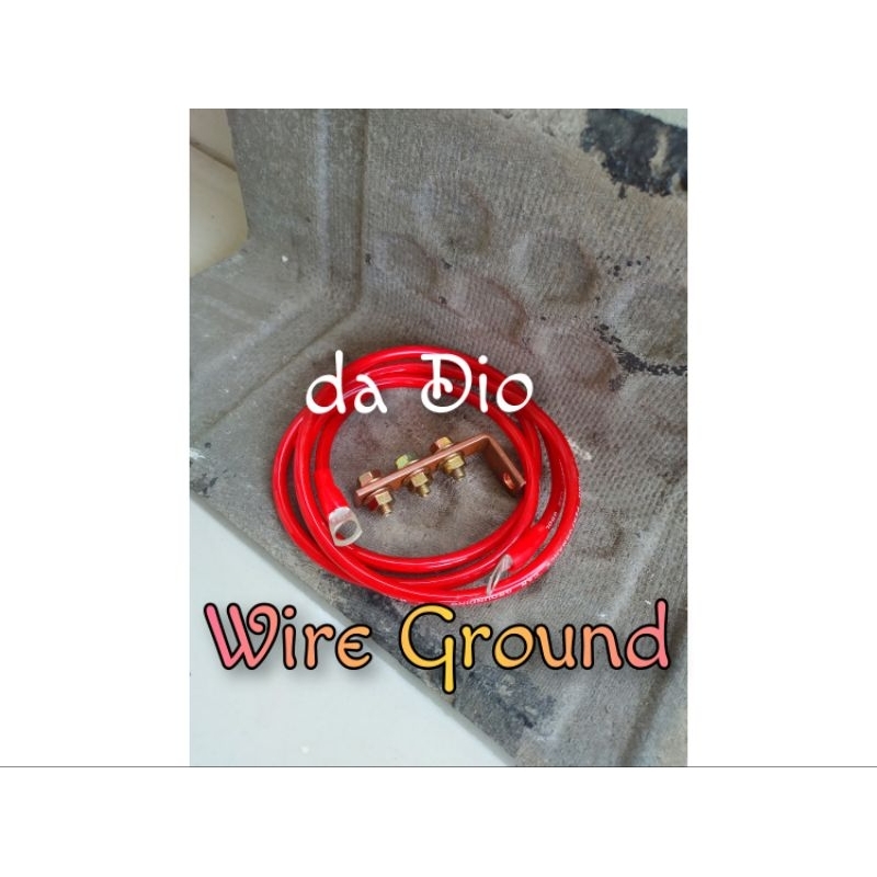Jual 3 TITIK GROUND WIRE KIT KABEL GROUNDING MOBIL 8 AWG Shopee Indonesia
