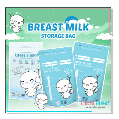 KANTONG ASI SUSU BAYI 120ml BABY BREAST MILK Storage Bag Sensor Thermal ASIP  30pcs