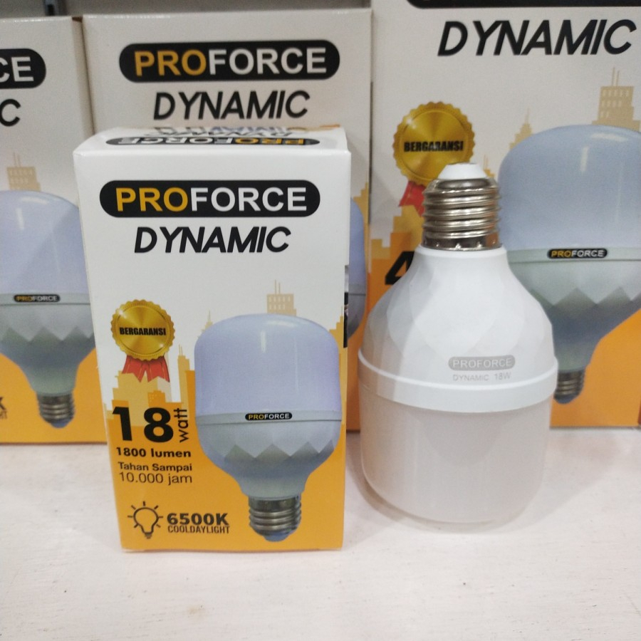 Jual LAMPU LED PROFORCE 18 WATT DYNAMIC | Shopee Indonesia