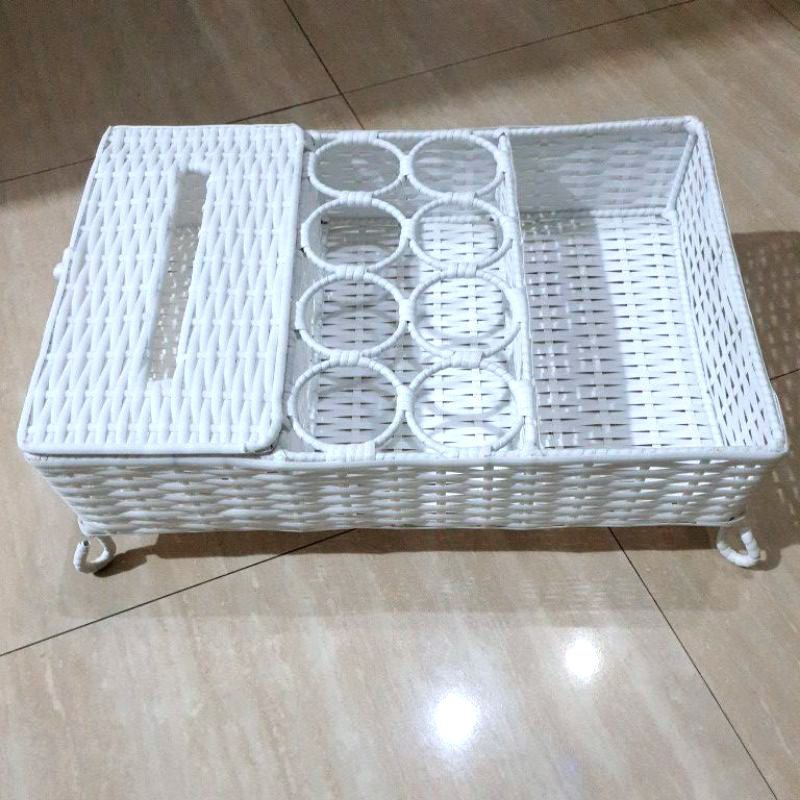 Jual Rak Tempat Keranjang Air Mineral Aqua Gelas Isi 8tempat Tissu Tisutempat Toples Kue 4733