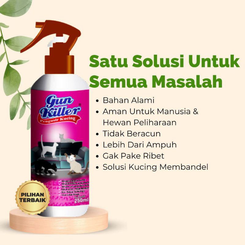 Jual pegusir kucing liar / usir kucing kampung / obat penghilang kucing
