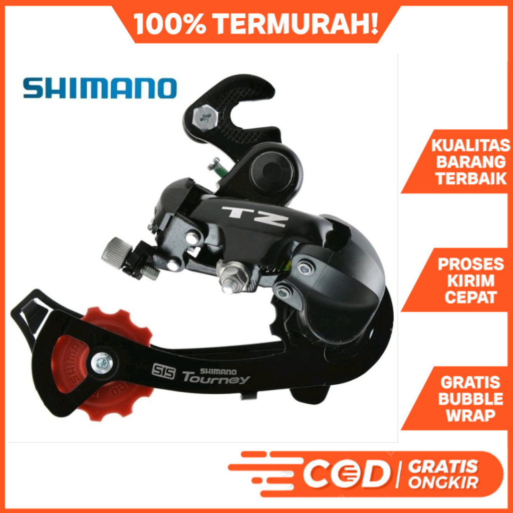 Jual Rd Shimano Tourney Speed Rear Derailleur Tz Model Jepit