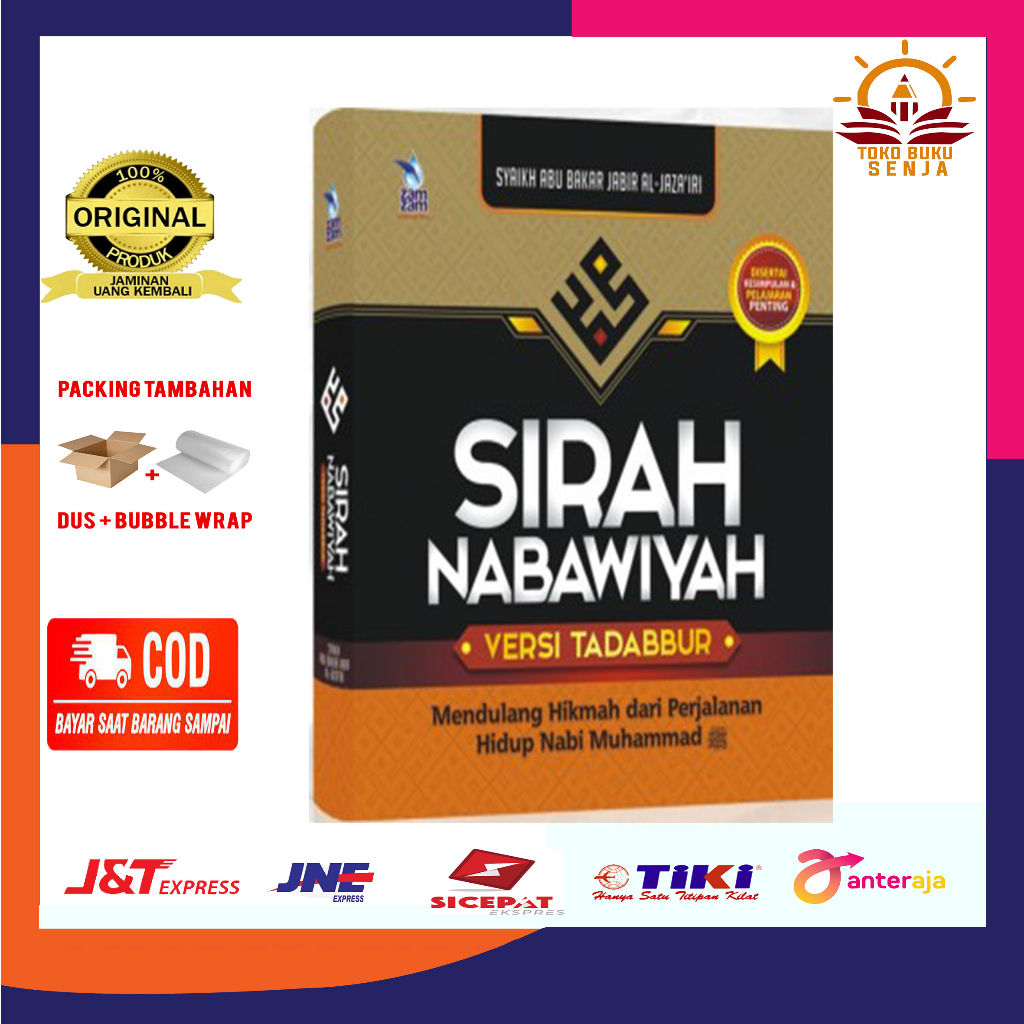 Jual Buku Sirah Nabawiyah Versi Tadabbur Buku Siroh Nabawiyah Zamzam