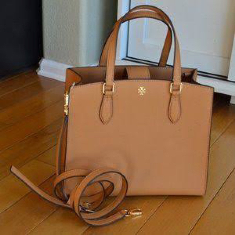 Jual Tory Burch Emerson Structured Work Satchel | Shopee Indonesia