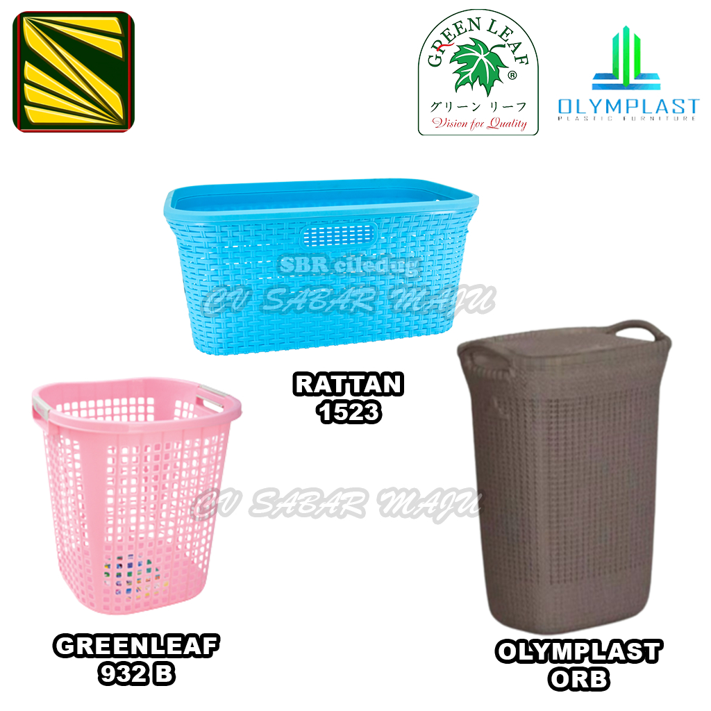 Jual Keranjang Pakaian Plastik Olymplast Keranjang Rattan