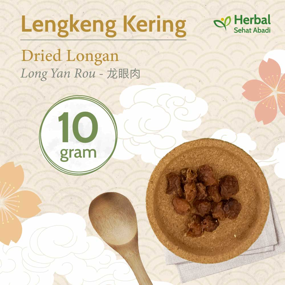 Jual Lengkeng Kering 10 Gram Dried Longan Long Yan Rou 龙眼肉