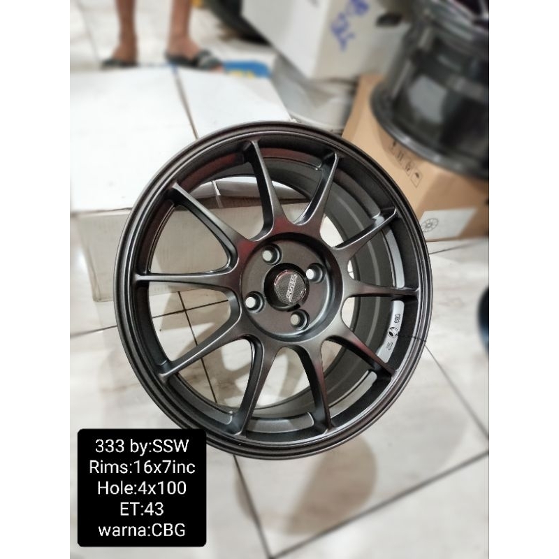 Jual TC105N 333 R16x7inc By:SSW(Thailand) | Shopee Indonesia