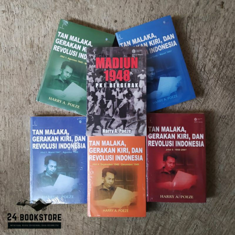 Jual Paket 6 Buku Tan Malaka Gerakan Kiri Dan Revolusi Indonesia Jilid ...