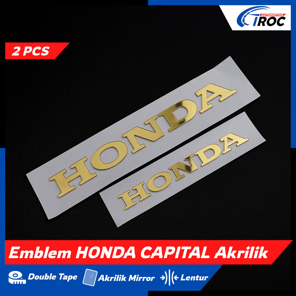 Jual Sticker Honda Timbul D Original Logo Honda Emblem Honda Timbul Mirror D Stiker Honda