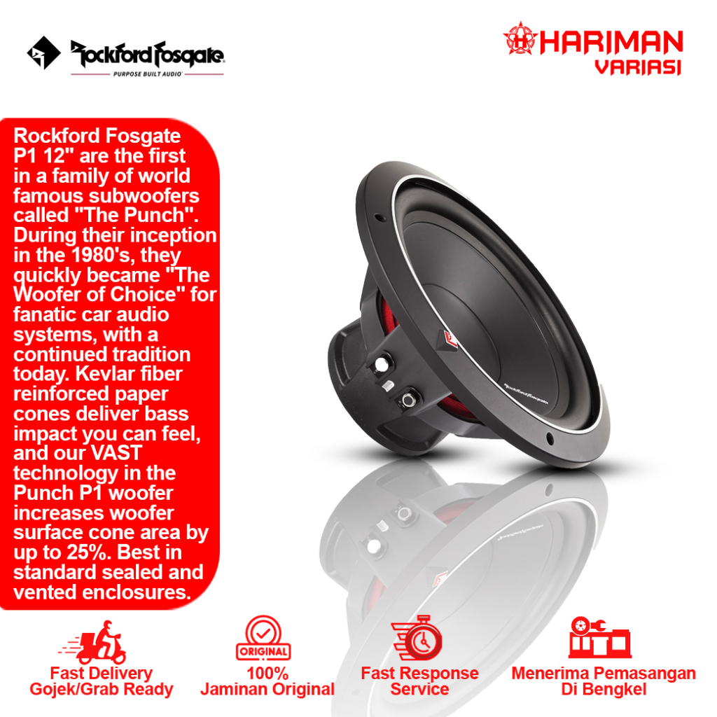 ロックフォードP1とアンプのセット