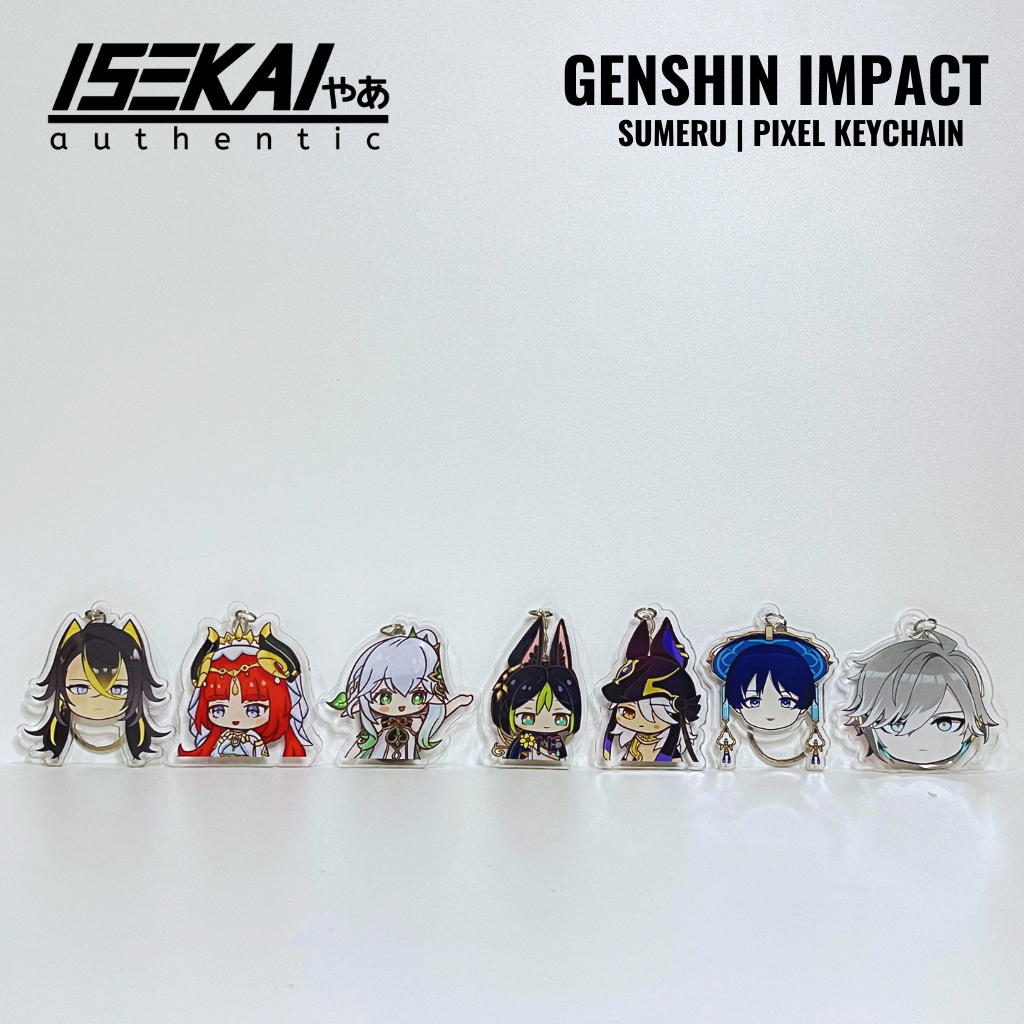 Jual Gantungan Kunci Genshin Impact Sumeru Regular Isekai Authentic