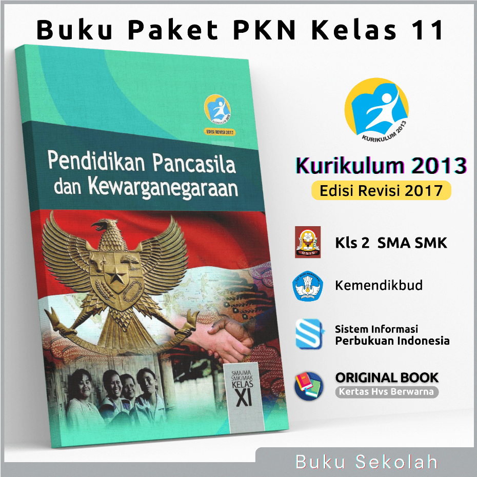 Jual Buku Paket PKN Kelas 11 SMA/MA/SMK/MAK Kurikulum 2013 Edisi Revisi ...