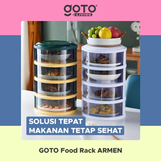 Goto Armen Food Rack Storage Tudung Saji Rantang Susun Sayur Makanan