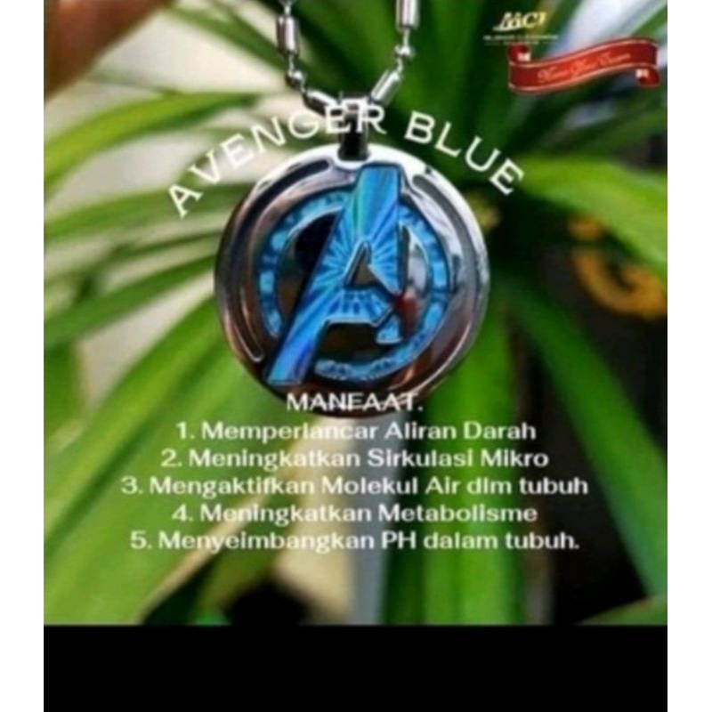 Jual KALUNG AVENGER BLUE MCI ORI, KALUNG KESEHATAN MCI ( ORIGINAL ...